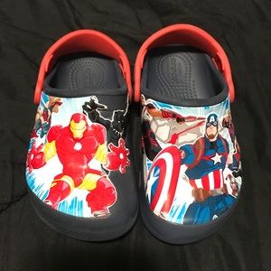 Toddler Avenger crocs